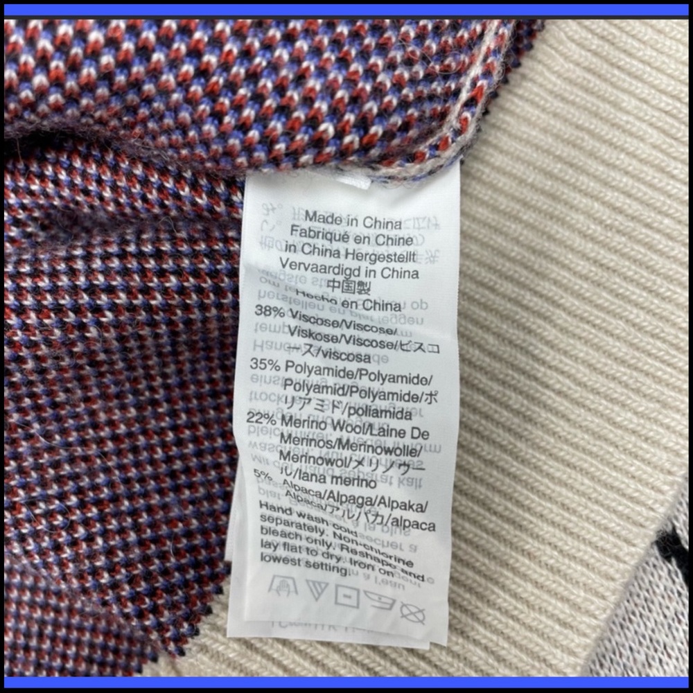 MADEWELL CHERRY JACQUARD PULLOVER SWEATER XS - Picture 12 of 14